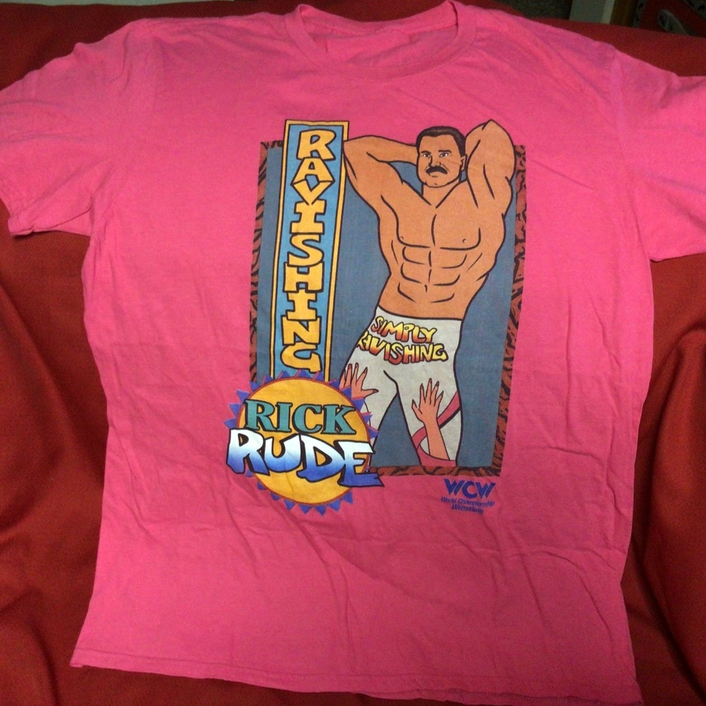 WCW Ravishing RICK RUDE tshirt